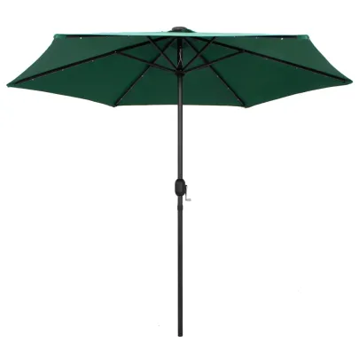 Umbrelă de soare cu LED-uri solar - 270 cm - Livrare gratuită