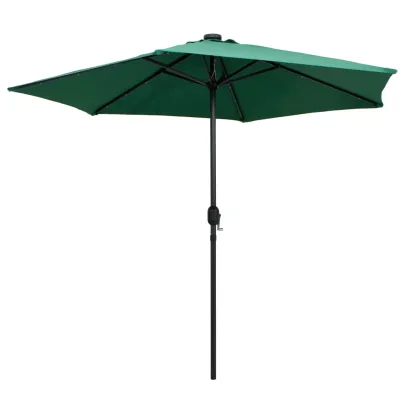 Umbrelă de soare cu LED-uri solar - 270 cm - Livrare gratuită