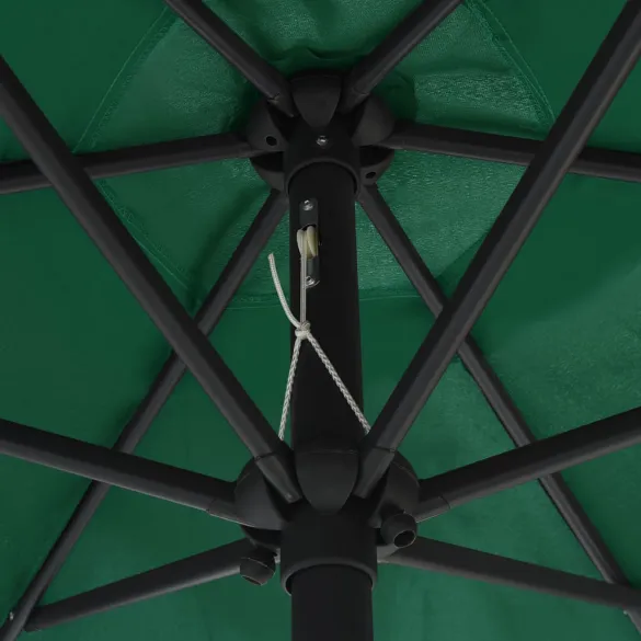 Umbrelă de soare cu LED-uri solar - 270 cm - Livrare gratuită