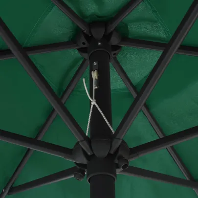 Umbrelă de soare cu LED-uri solar - 270 cm - Livrare gratuită