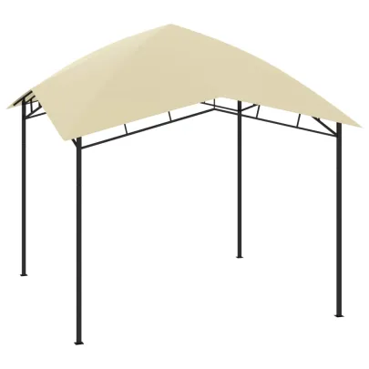 Pavilion Grădină Crem 3x3m - Protectie Soare | Livrare Gratuită