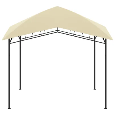 Pavilion Grădină Crem 3x3m - Protectie Soare | Livrare Gratuită