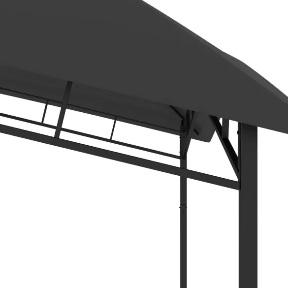 Pavilion Grădină Antracit 3x3m - Cort Exterior Rezistent
