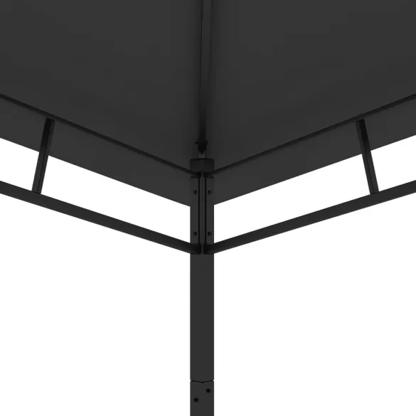 Pavilion Grădină Antracit 3x3m - Cort Exterior Rezistent