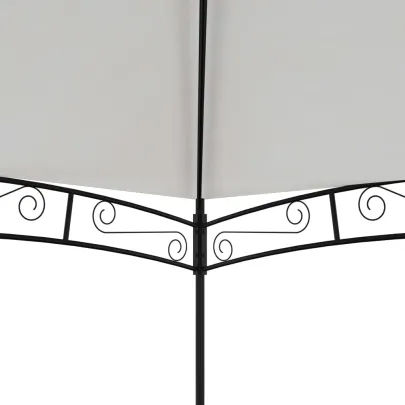 Pavilion Grădină Crem 4x3m - 180g/m² | Livrare Gratuită