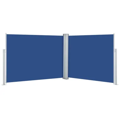 Copertină Laterală Retractabilă Albastră - 170x1000 cm