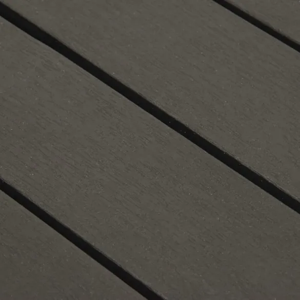 Masă Grădină Antracit Plastic 78x78 cm | Livrare Gratuită