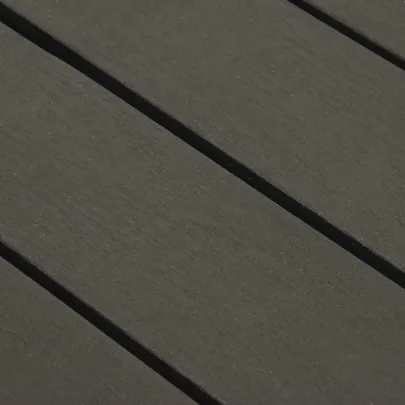 Masă Grădină Antracit Plastic 78x78 cm | Livrare Gratuită