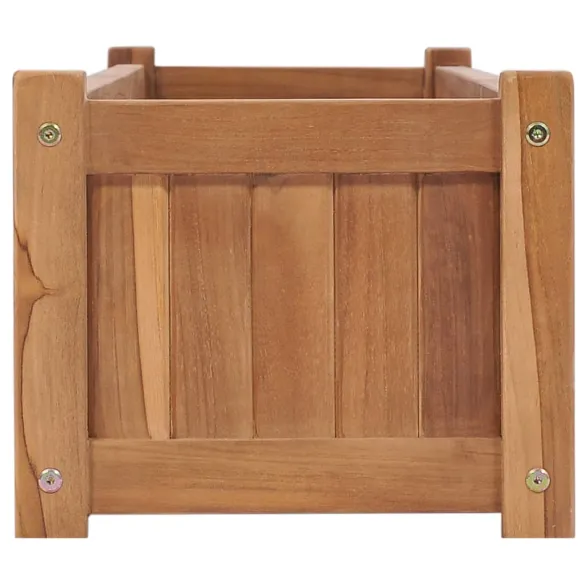 Strat Înălțat din Lemn Masiv de Tec - 150x30x25 cm