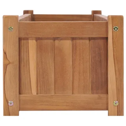 Strat Înălțat din Lemn Masiv de Tec - 150x30x25 cm