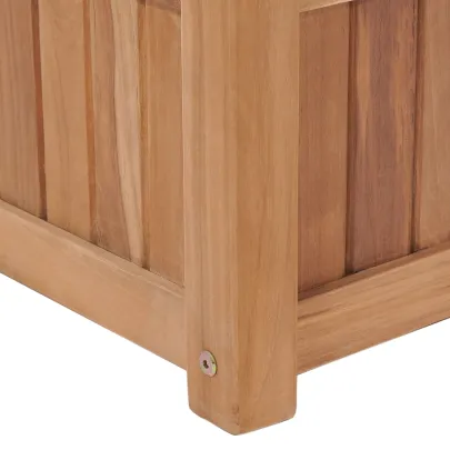 Strat Înălțat din Lemn Masiv de Tec - 150x30x25 cm