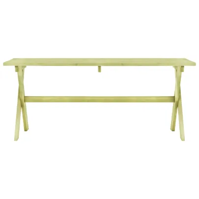 Masă Grădină Lemn Pin | 170x73x70 cm | Livrare Gratuită