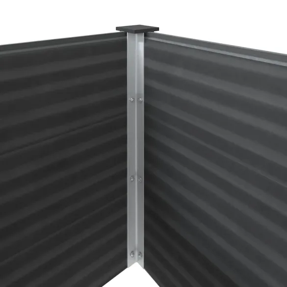 Strat Ridicat Grădină WPC Gri 300x50x54 cm - Livrare Gratuită