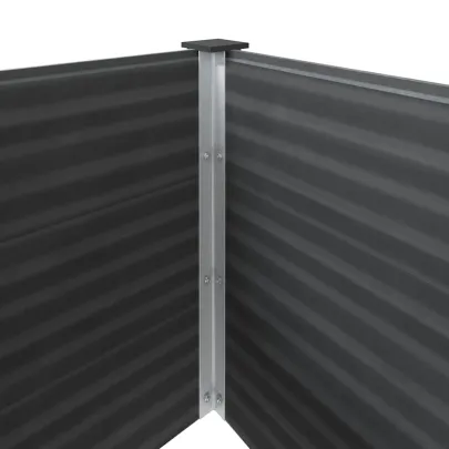 Strat Ridicat Grădină WPC Gri 300x50x54 cm - Livrare Gratuită