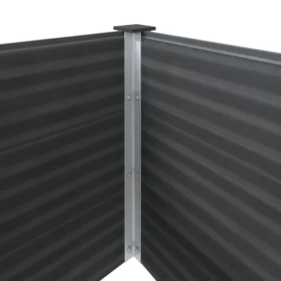 Strat Ridicat Grădină WPC 300x100 cm - Gri | Livrare Gratuită