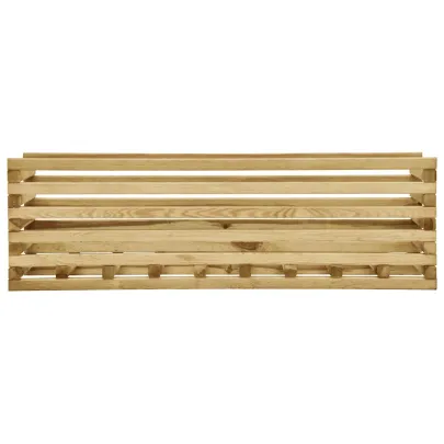 Strat Înălțat Grădină - Lemn Pin Rezistent 120x40x38.5 cm