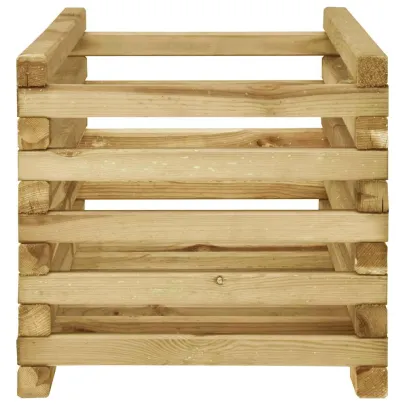 Strat Înălțat Grădină - Lemn Pin Rezistent 120x40x38.5 cm