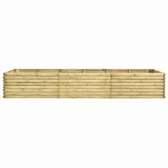 Strat Înălțat Grădină Lemn Pin 300x100x48 cm - Livrare Gratuită