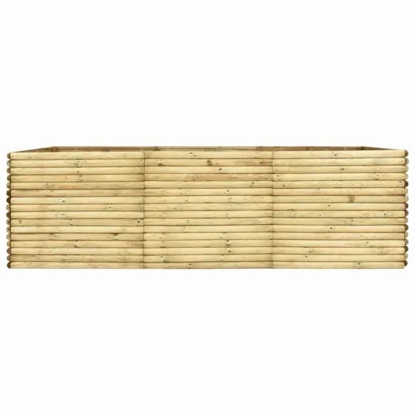 Strat Înălțat Grădină Lemn Pin 300x100x96 cm | Livrare Gratuită