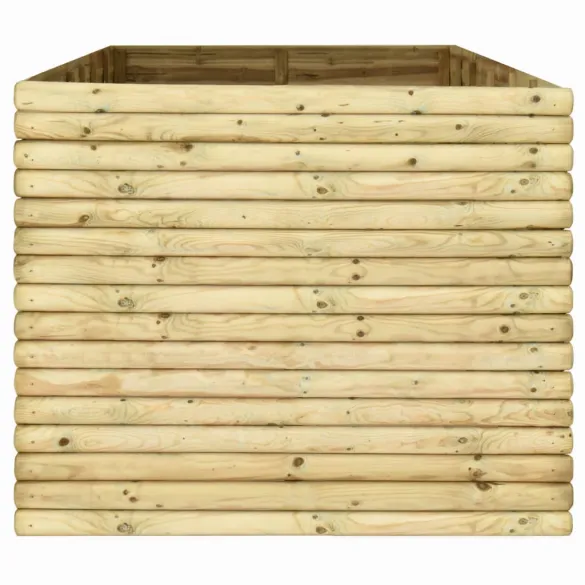 Strat Înălțat Grădină Lemn Pin 300x100x96 cm | Livrare Gratuită