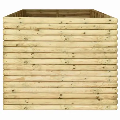 Strat Înălțat Grădină Lemn Pin 300x100x96 cm | Livrare Gratuită