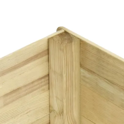Strat Înălțat Grădină Lemn Pin 300x100x96 cm | Livrare Gratuită