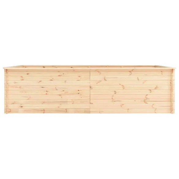 Strat Înălțat Grădină Lemn Pin 300x150x80,5 cm