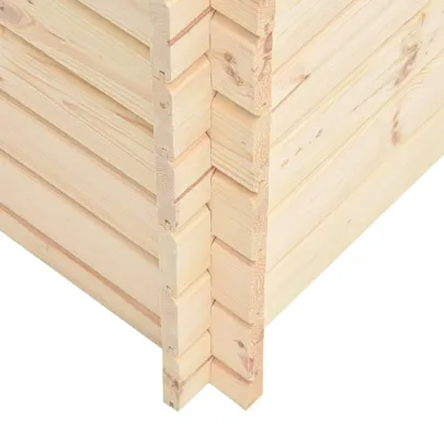 Strat Înălțat Grădină Lemn Pin 300x150x80,5 cm