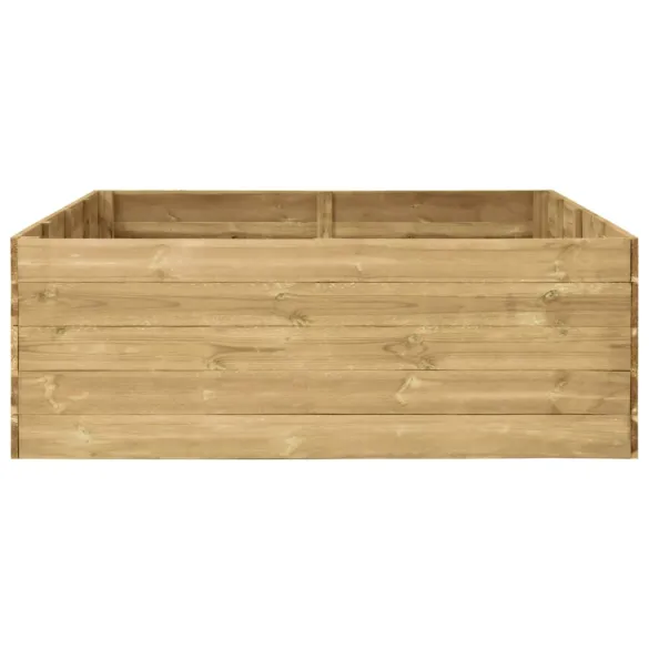 Strat Înălțat Grădină - Lemn Pin - 200x150x54 cm