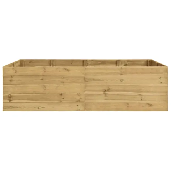 Strat Înălțat Grădină - Lemn Pin - 200x150x54 cm