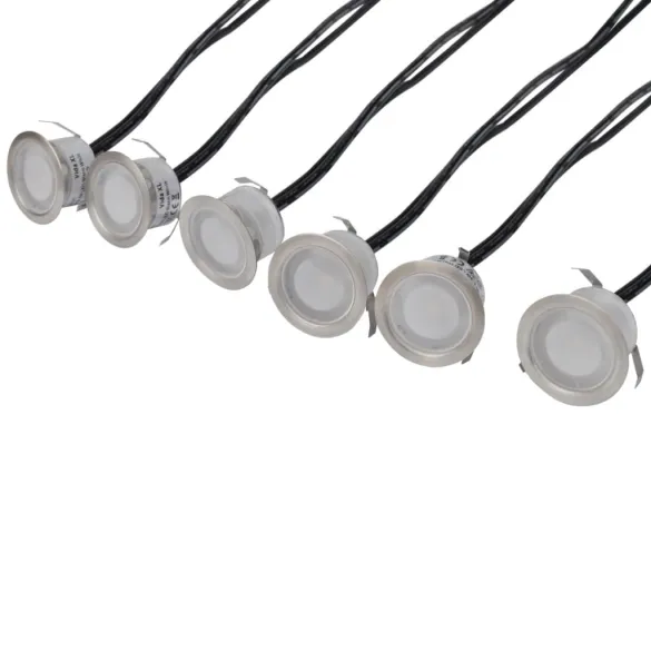 Lămpi Solare LED pentru Sol - Set 6 Bucăți - Alb Cald