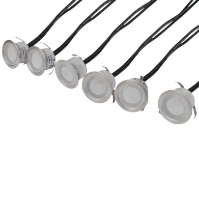 Lămpi Solare LED pentru Sol - Set 6 Bucăți - Alb Cald