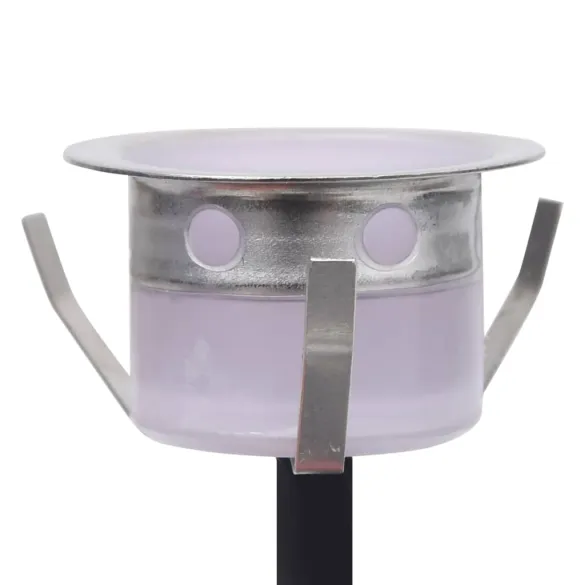 Set 10 Lămpi Solare LED pentru Grădină - Alb Rece