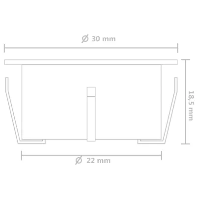 Set 10 Lămpi Solare LED pentru Grădină - Alb Rece