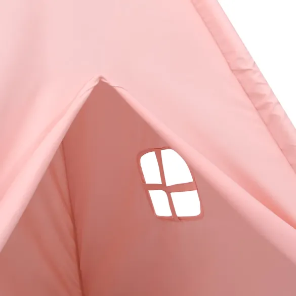 Cort Teepee Copii Roz - Jucărie Educativă și Distractivă