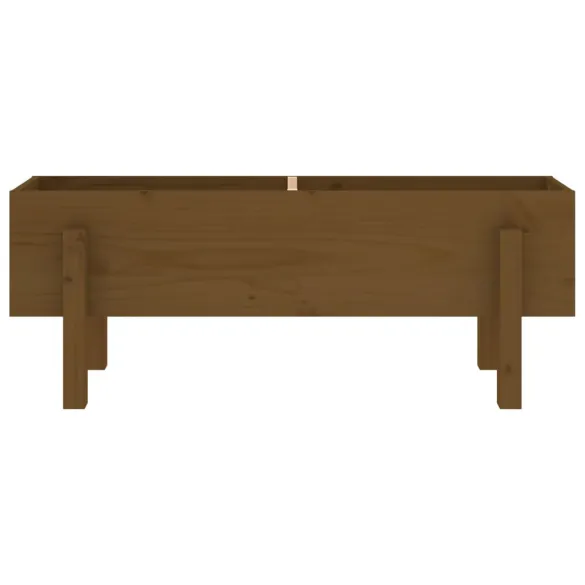 Strat Înălțat Grădină Lemn Masiv Pin - Livrare Gratuită