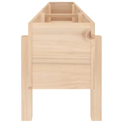 Strat Înălțat Grădină Lemn Masiv Pin - 160x30x38 cm