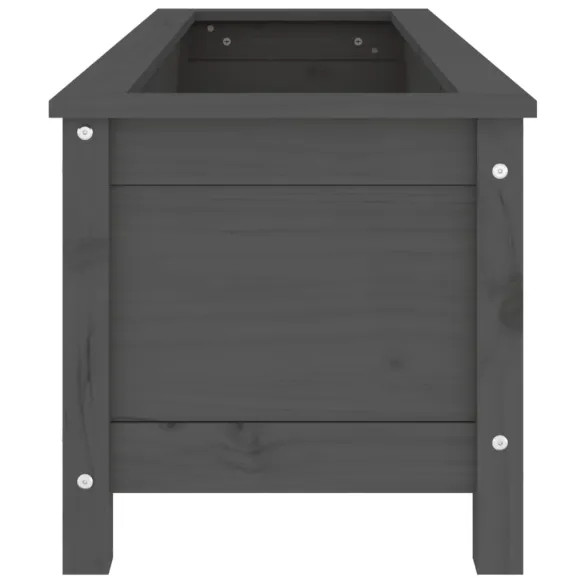 Strat Ridicat Grădină Lemn Masiv Pin - Livrare Gratuită