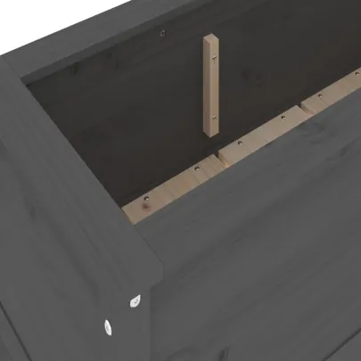 Strat Ridicat Grădină Lemn Masiv Pin - Livrare Gratuită