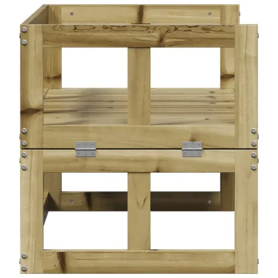 Canapea Banchetă Extensibilă Grădină - Lemn Pin | Livrare Gratuită