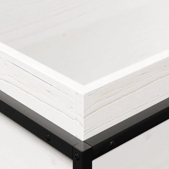 Jardinieră Grădină Albă - Lemn Masiv de Pin - Livrare Gratuită