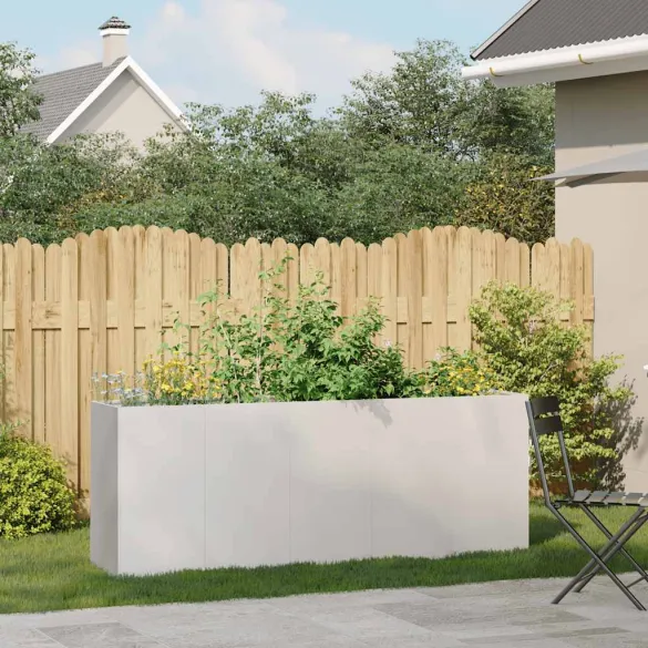 Jardinieră Oțel Inoxidabil 200x40x80 cm - Livrare Gratuită