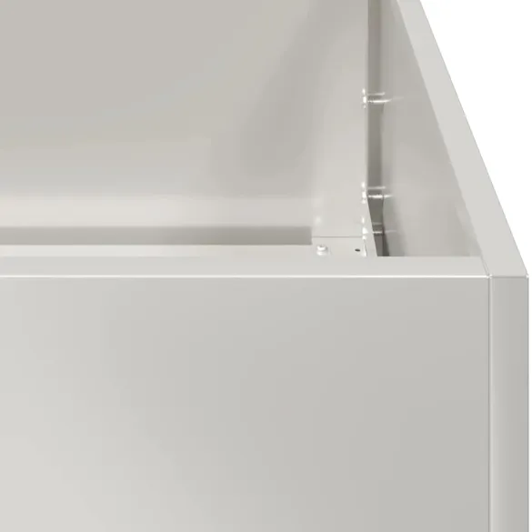 Jardinieră Oțel Inoxidabil 120x80x40 cm | Livrare Gratuită