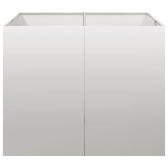 Jardinieră Oțel Inoxidabil 100x100x80 cm - Livrare Gratuită