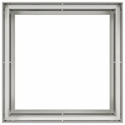 Jardinieră Oțel Inoxidabil 100x100x80 cm - Livrare Gratuită