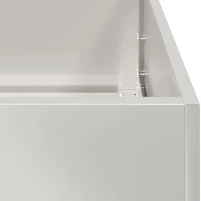 Jardinieră Oțel Inoxidabil 100x100x80 cm - Livrare Gratuită