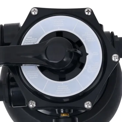 Pompă Filtru Nisip Piscină 18L cu Supapă 7 Poziții | Livrare Gratuită