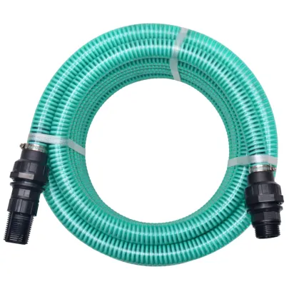 Furtun Aspirare PVC 22mm 10m Verde cu Racorduri