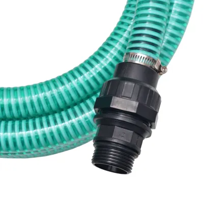 Furtun Aspirare PVC 22mm 10m Verde cu Racorduri