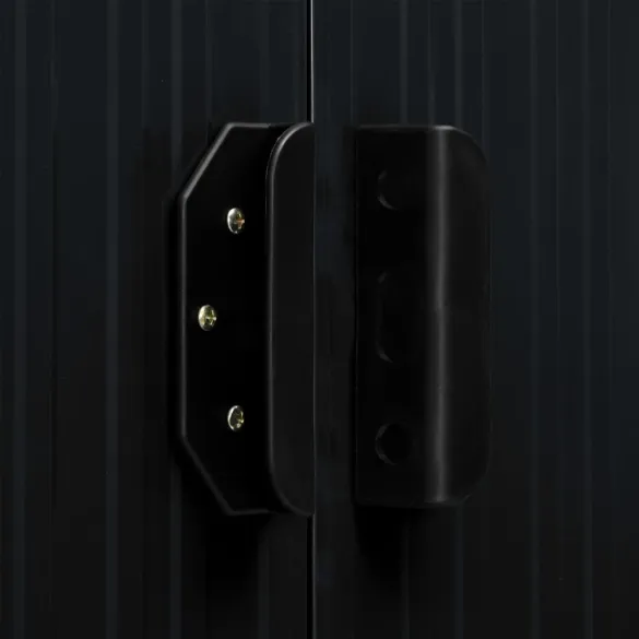 Șopron Grădină Antracit cu Uși Glisante | Oțel Rezistent